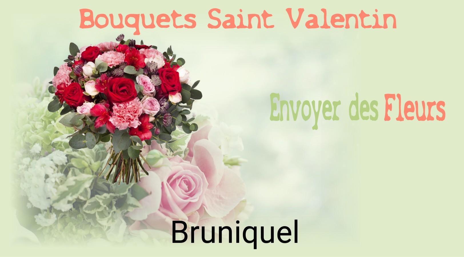 Roses de Saint-Valentin livrées à Bruniquel